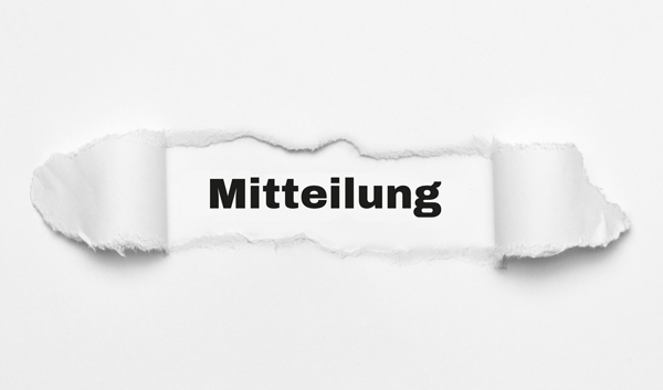 Mitteilung