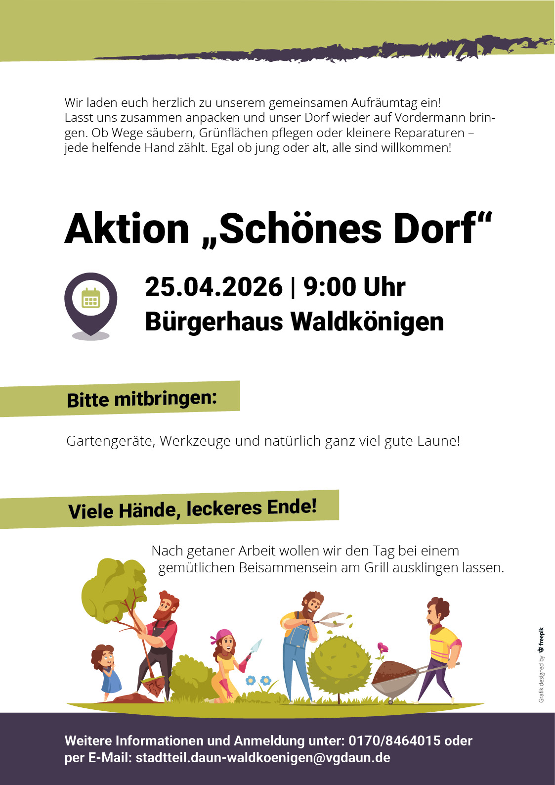 Aktion "Schönes Dorf"